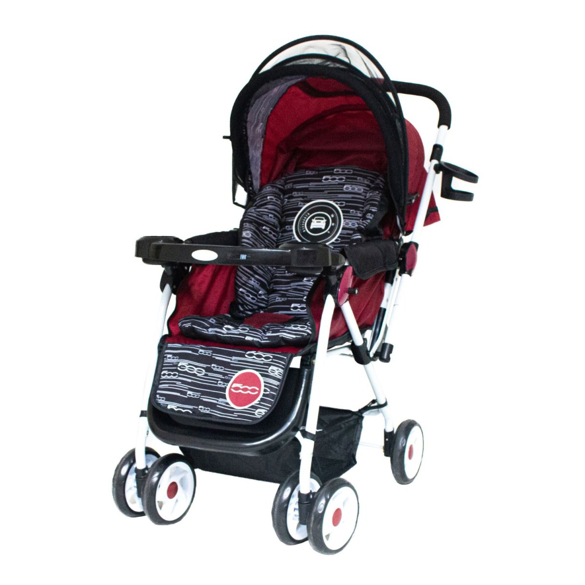 Coche Cuna Fiat con Manillar Rebatible - Imagen 2