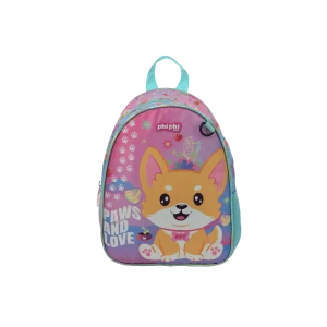 Mochila de Espalda Perro Multicolor 12 Pulgadas