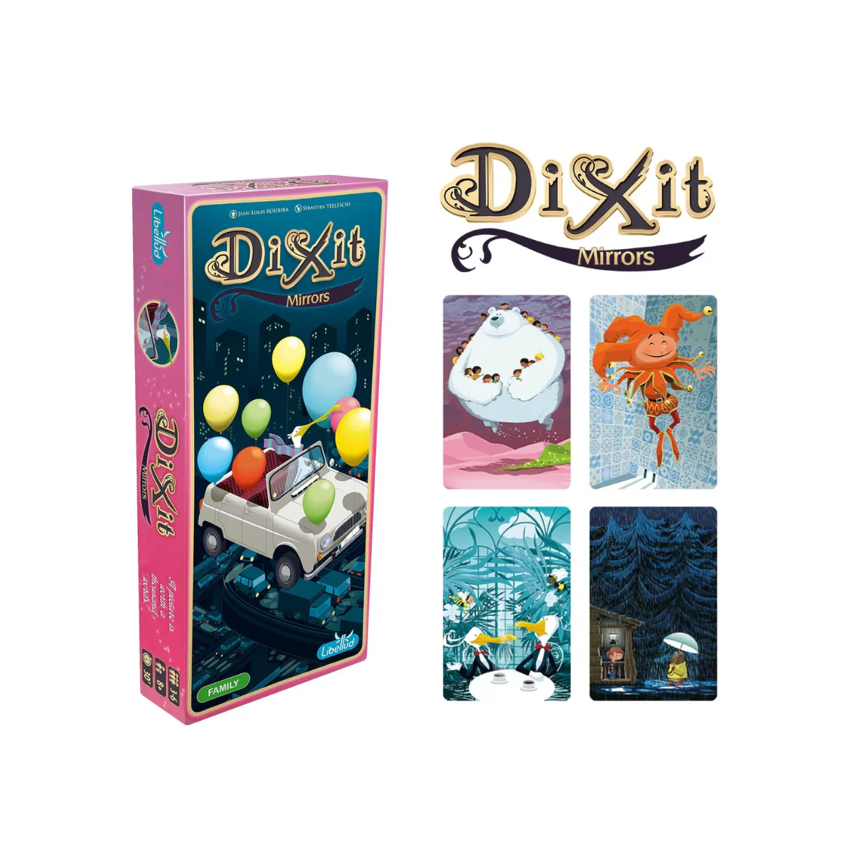 Juego De Cartas Dixit Mirrors Expansión Maldón - Imagen 2