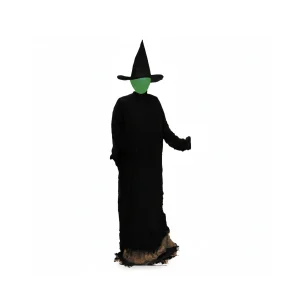 Muñeca Bruja Color con Luz y Sonido Gigante 170 cm Halloween (x1
