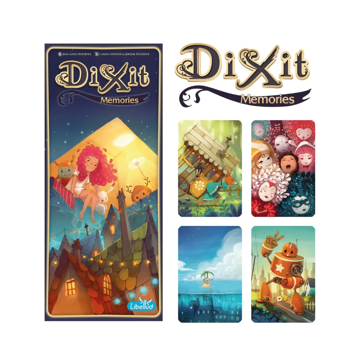 Juego De Cartas Dixit Memories Expansión Maldón - Imagen 2