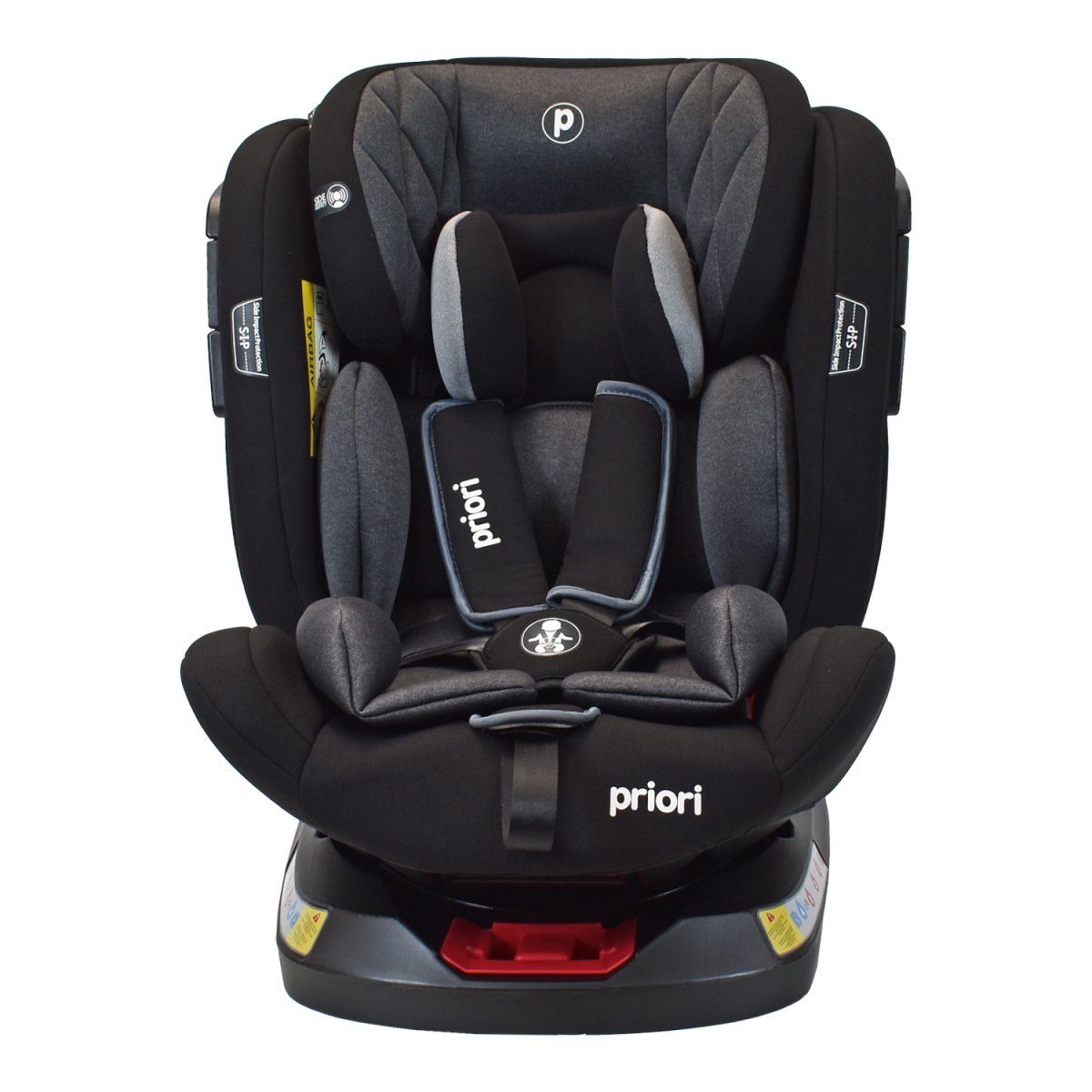 Silla De Carro Bebe Twist Con Isofix Negra Priori - Imagen 2