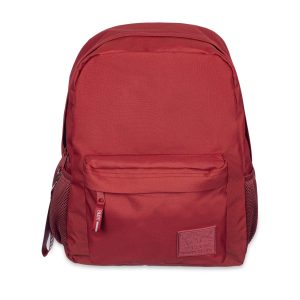 Mochila Espalda Talbot Wanderlust Lisa Rojo Profundo 2 Cierres
