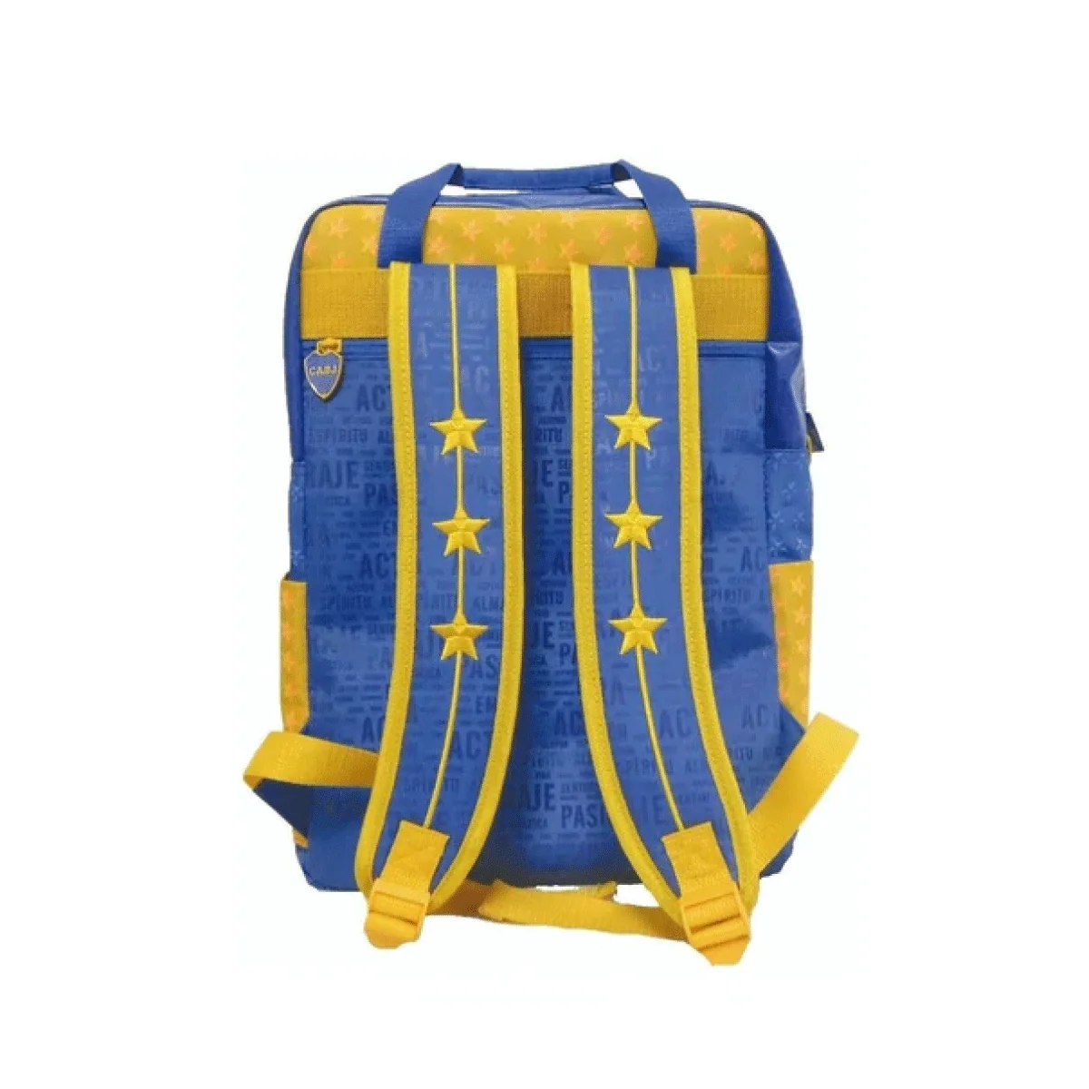 Mochila Cresko Espalda Boca Juniors Pins 16'' - Imagen 2