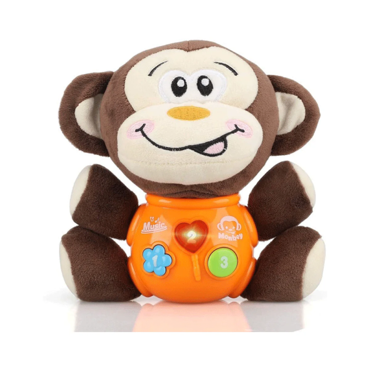 Peluche Musical Fonky Safari Ok Baby Luz Sonido - Imagen 2