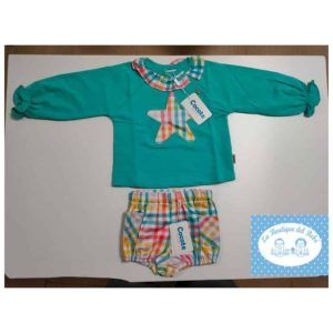 PE10563 conjunto para bebe niña