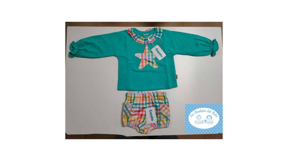 PE10563 conjunto para bebe niña