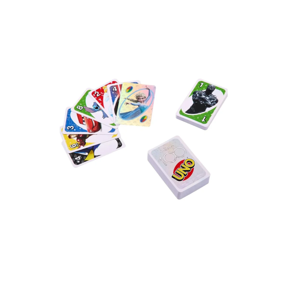 Juego De Cartas Uno Disney 100 Aniversario Mattel - Imagen 2