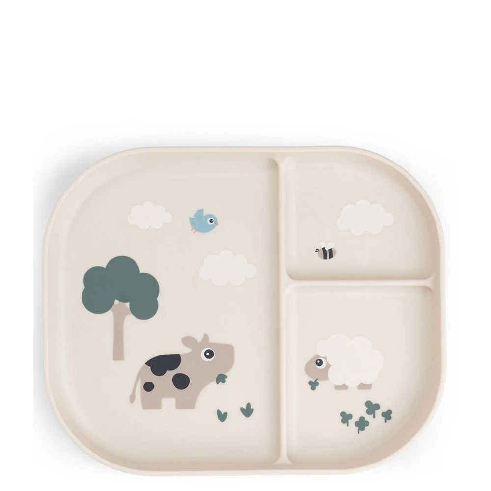 Plato con compartimentos de Done by Deer - Imagen 4