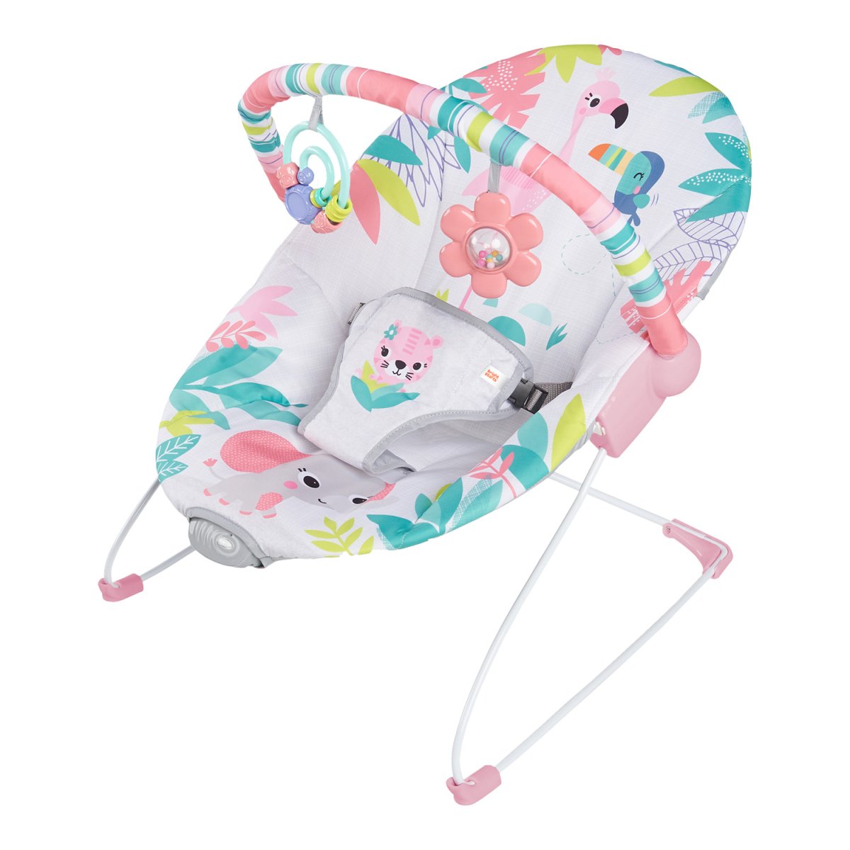 Silla Mecedora Rosa Safari Bebe12228 Bright Starts