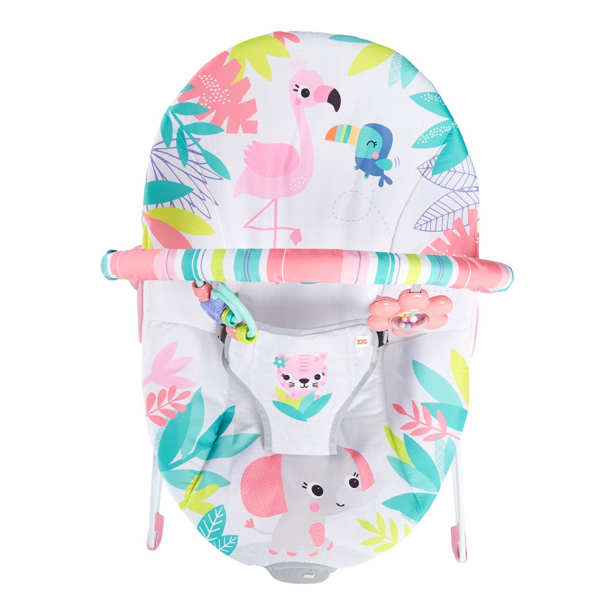 Silla Mecedora Rosa Safari Bebe12228 Bright Starts - Imagen 4