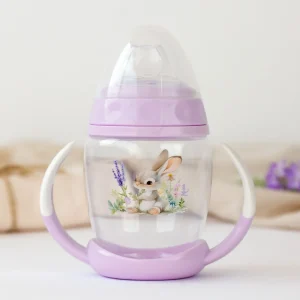 PE10517 TAZA DE APRENDIZAJE CONEJO LAVANDA