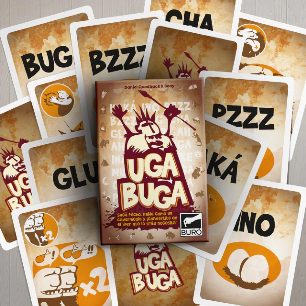 Juego De Cartas Uga Buga Buro - Imagen 4